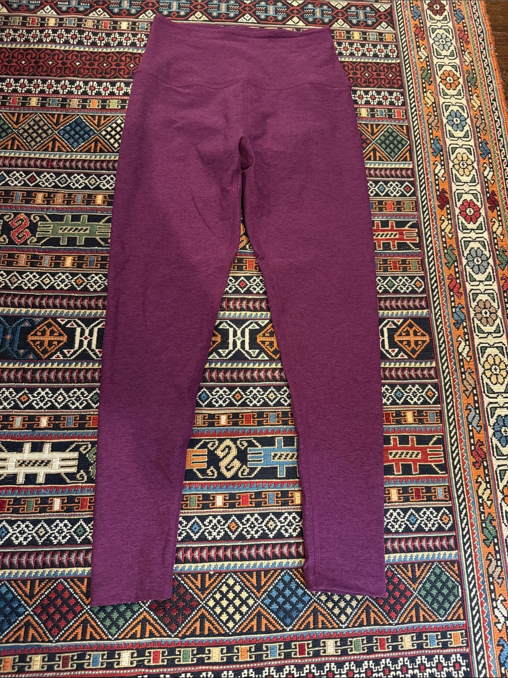 Beyond Yoga Deep Plum High-Rise Leggings